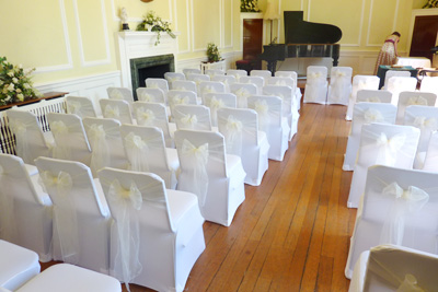 Chair Covers  Weddings on Wedding Reception Stretch Chair Covers