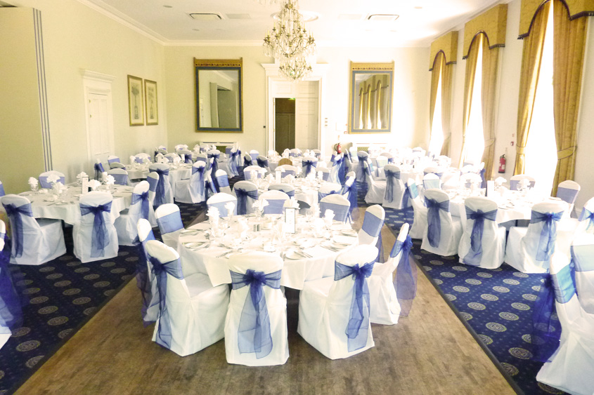 wedding chair covers in kent The Spa Hotel in Kent