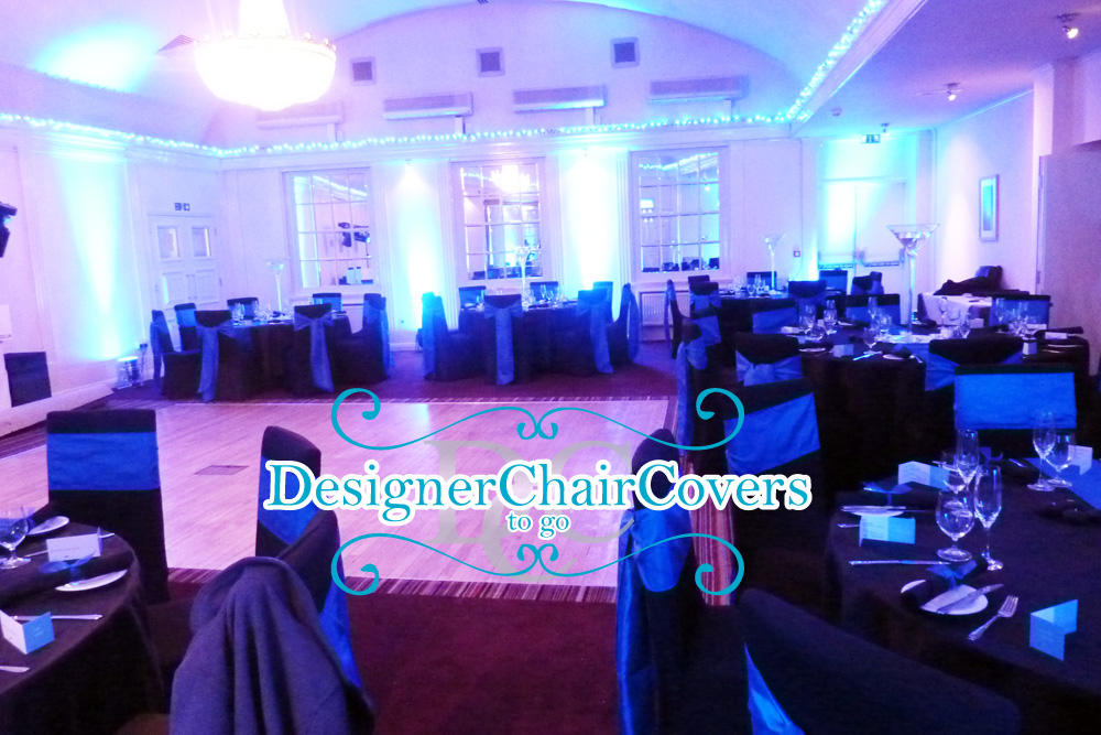 blue and black wedding party theme We have taffeta sashes in a vartiety of